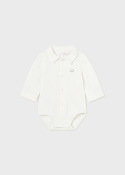 Mayoral Newborn 2759-072 Body koszulowe z długim rękawem ECOFRIENDS Crudo