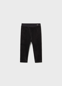Mayoral Baby 727-095 Leginsy aksamitne Negro