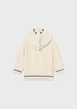 Mayoral Baby 1423-020 Bluza z kapturem zapinana na suwak dla chłopca  Beżowa