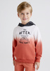 Mayoral Mini 3402-036 Bluza dla chłopca z efektem gradient Cegła
