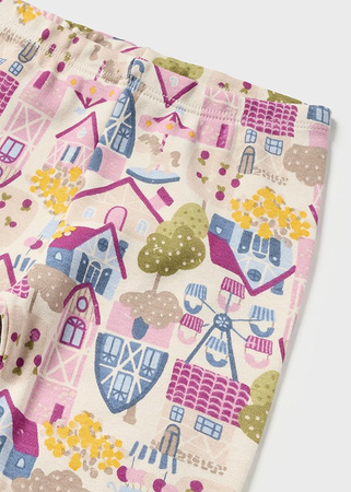 Mayoral Baby 2767-93 Komplet 2-częściowy z leginsami dla dziewczynki ECOFRIENDS Magenta