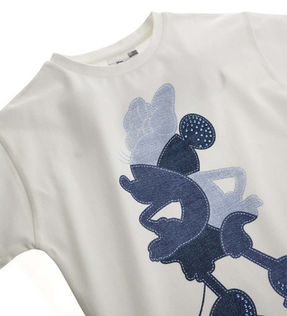 ORIGINAL MARINES DEAV3527F Koszulka z nadrukiem Myszka Minnie Ecru