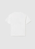 Mayoral Junior 6070-035 Koszulka z krótkim rękawem z nadrukiem dla chłopca Biała