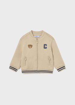 Mayoral Baby 2426-018 Bluza bomberka zapinana na zamek Latte