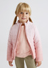 Mayoral Mini 3432-032 Kurtka przeciwwiatrowa dla dziewczynki z efektem ombre różowa