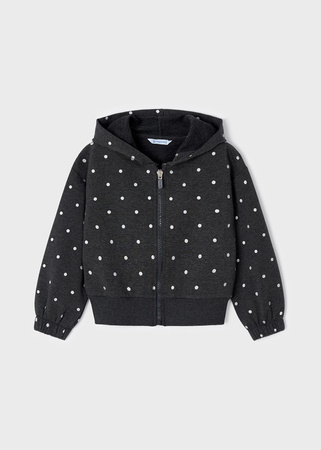 Mayoral Mini 4856-028 Dres 3-częściowy dla dziewczynki szary