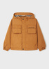 Mayoral Junior 6413-010 Kurtka przeciwwiatrowa z kieszeniami dla chłopca Brązowa