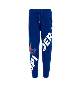 Original Marines DDAV2758B Spodnie dresowe z aplikacją Marvel Spiderman Kobalt
