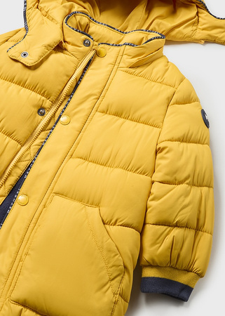 Mayoral Baby 2438-093 Kurtka z odpinanym kapturem dla chłopca Miel