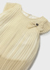 Mayoral Baby 1907-015 Sukienka plisowana Champagne