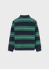 Mayoral Junior 7182-039 Koszulka polo z długim rękawem ECOFRIENDS dla chłopca Menta