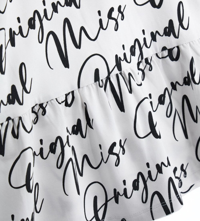 Original Marines DEP3072F Sukienka z nadrukiem Biała