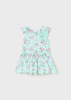 Mayoral Baby 1958-039 Sukienka z kokardką dla dziewczynki  Mięta