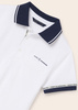 Mayoral Junior 6102-031 Koszulka polo z krótkim rękawem dla chłopca Biała