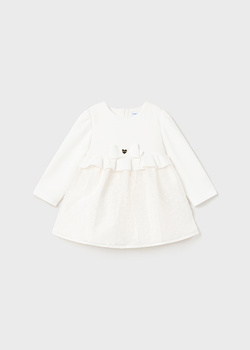 Mayoral Baby 2972-034 Sukienka odświętna Blanco roto