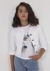 Mayoral Junior 6433-055 Kurtka/katana dla dziewczynki Biała