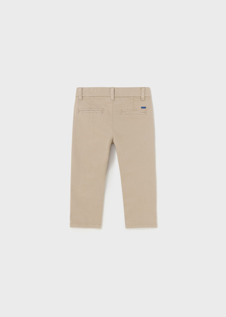 Mayoral Baby 522-058 Spodnie chino slim dla chłopca Sesamo
