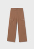 Mayoral Junior 7551-010 Spodnie cargo dla dziewczynki  Canela