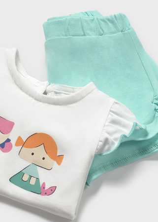 Mayoral Newborn 1671-052 Komplet 4-częściowy casual Sirena