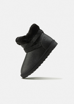 Mayoral Mini 44396-046 Botki z połyskiem Negro