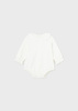 Mayoral Newborn 2732-0796 Body z kołnierzykiem dla dziewczynki Crudo