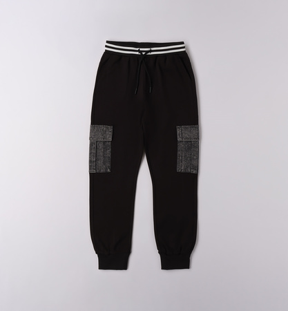 Ido 4F461/00 Długie spodnie dresowe Black