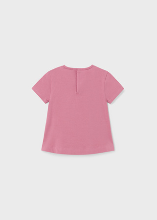 Mayoral Baby 1014-034 Koszulka ECOFRIENDS z krótkim rękawem z nadrukiem Hibiskus