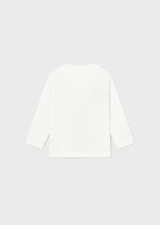 Mayoral Baby 2018-087 Koszulka interaktywna z długim rękawem z nadrukiem dla chłopca ECOFRIENDS Nata