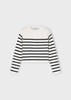 Mayoral Mini 4014-018 Sweterek w paski Macchiato