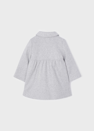 Mayoral Baby 2434-020 Płaszcz dla dziewczynki ECOFRIENDS Szary