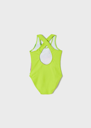 Mayoral Mini 3770-062 Strój kąpielowy (jednoczęściowy) dla dziewczynki Zielony