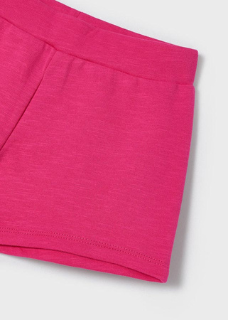 Mayoral Mini 3283-055 Komplet 2-częściowy ze spodenkami dla dziewczynki ECOFRIENDS Magenta