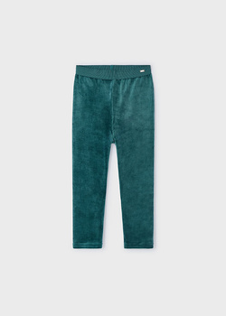 Mayoral Mini 712-086 Leginsy aksamitne dla dziewczynki Botella