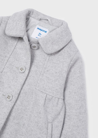 Mayoral Baby 2434-020 Płaszcz dla dziewczynki ECOFRIENDS Szary