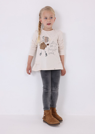 Mayoral Mini 4785-041 Komplet 2-częściowy z aksamitnymi leginsami Sombra