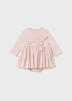 Mayoral Newborn 2812-024 Sukienka z body Rosa baby