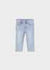 Mayoral Baby 1552-035 Długie spodnie slim fit soft denim   dla chłopca ECOFRIENDS Claro