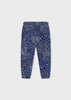 Mayoral Mini 3535-084 Spodnie z nadrukiem dla dziewczynki  Tinta