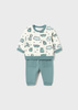 Mayoral Newborn  2682-027 Komplet 4-częściowy dla chłopca  Glaciar