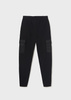 Mayoral Junior 6585-041 Spodnie sportowe z dzianiny dla dziewczynki  Czarne