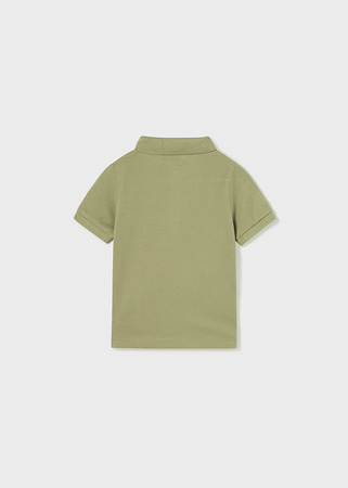 Mayoral Baby 102-046 Koszulka polo z krótkim rękawem ECOFRIENDS dla chłopca Zielona
