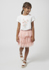 Mayoral Junior 6937-064 Spódnica z tiulu dla dziewczynki Tulipan