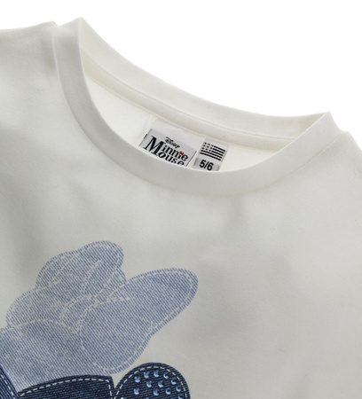 ORIGINAL MARINES DEAV3527F Koszulka z nadrukiem Myszka Minnie Ecru