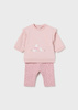 Mayoral Newborn 2784-016 Komplet 4-częściowy dla dziewczynki Rosa baby