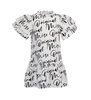 Original Marines DEP3072F Sukienka z nadrukiem Biała