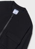 Mayoral Junior 6407-079 Bluza bomber Negro