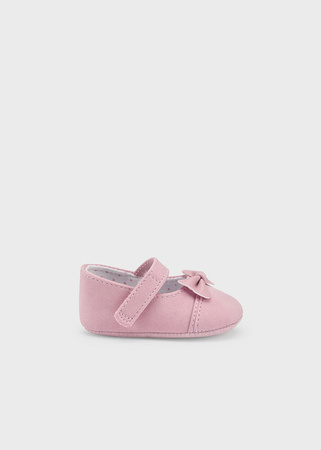 Mayoral Newborn 9572-075 Buty balerinki dla noworodka  Różowe
