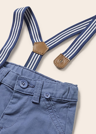 Mayoral Newborn 1510-053 Spodnie z szelkami dla chłopca kolor Imperial
