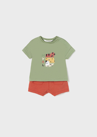 Mayoral Newborn 1629-019 Komplet 4-częściowy dla chłopca Zielony