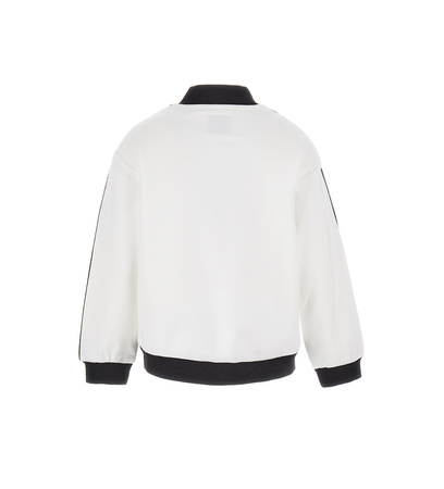 Original Marines DDA3658F Bluza zapinana na suwak dla dziewczynki Biel